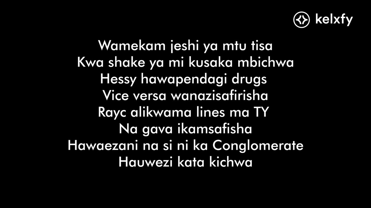 Green kwa Kichwa Lyrics - GTA ft Sewersydaa Mkadinali