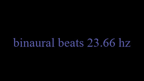 binaural beats 23.66 hz