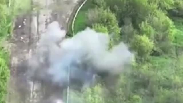 A Tank Defending From An Unknown Enemy Position