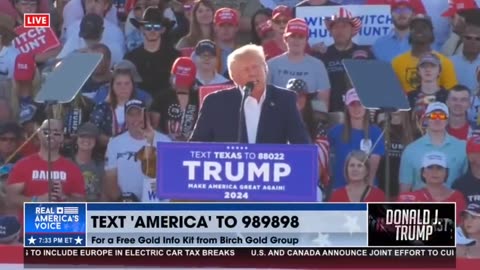 Crowd Erupts With USA Chants When Trump Says This