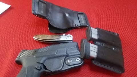 ECT/CCT/OCT/PCT PART 2: MY Smith & Wesson Shield Plus 30 Super Carry and Sarge knife.