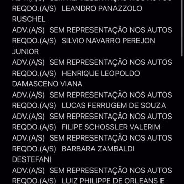 Dozens of politicians, elected parliamentarians, in addition to lawyers were censored in Brazil