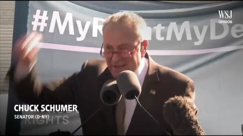 When Schumer made threats.
