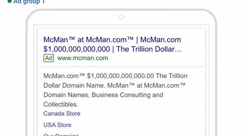 McMan Google Ads Account McMan.com Google Adverstisement October 30, 2024