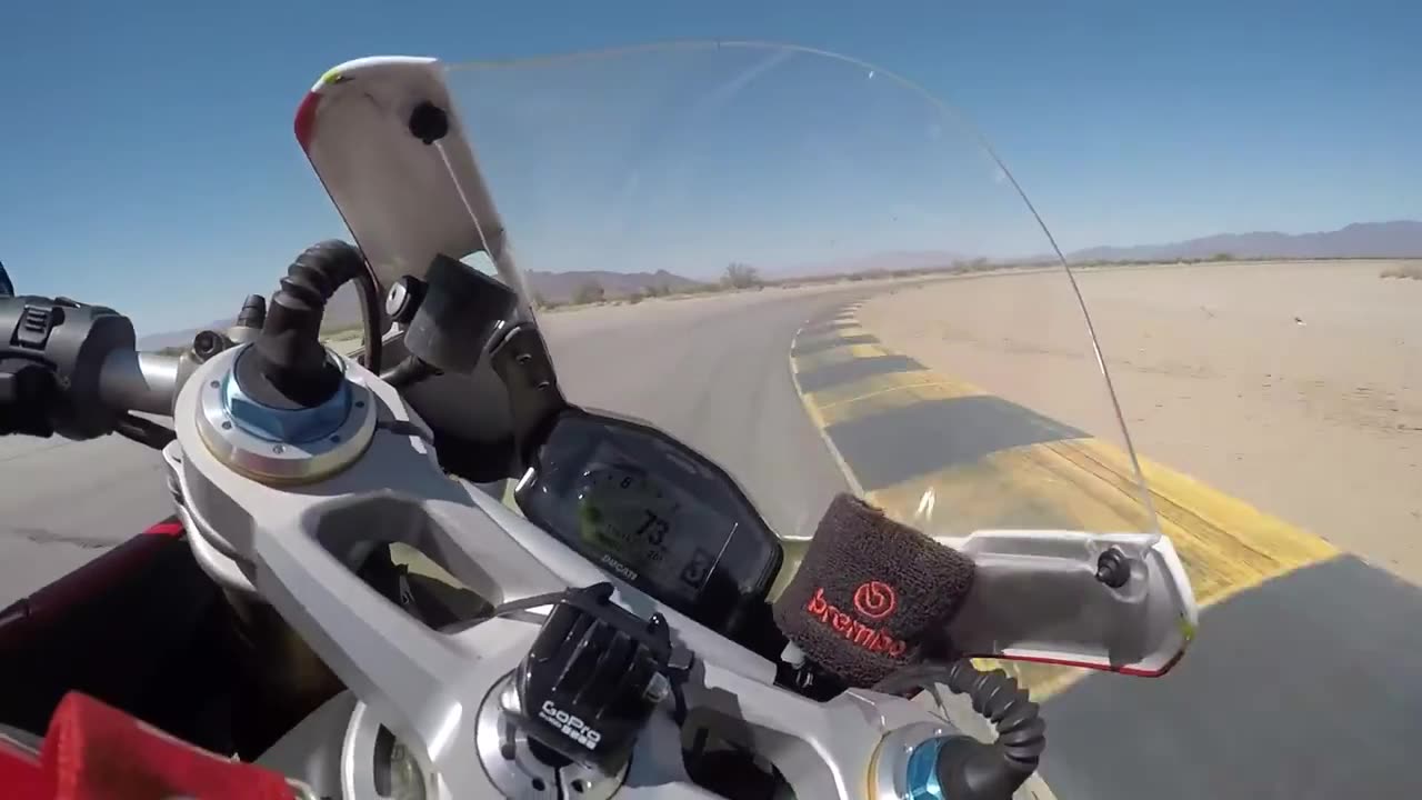 Chuckwalla Valley Raceway front gyro-cam 5-21-16 Ducati Panigale 1199 tri-color