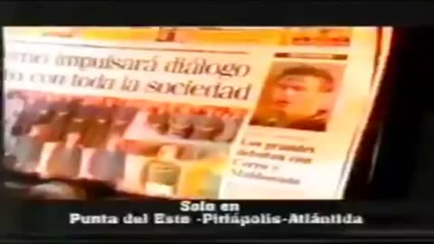 Primeras máquinas expendedoras de diraios del Uruguay - El País - Publicidad (2000)