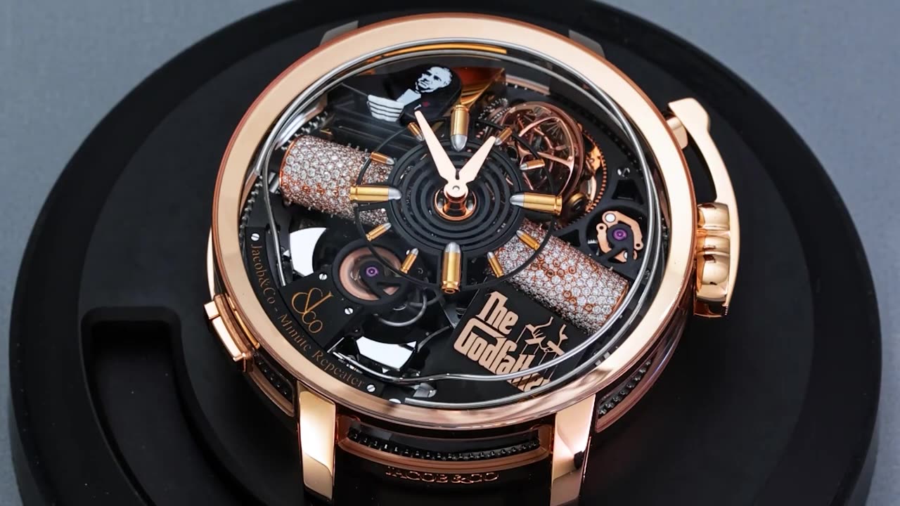 The Jacob & Co. Opera Godfather Minute Repeater Craftsmanship