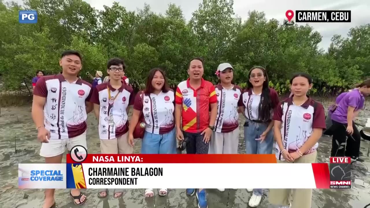 Camen, Cebu LGU, nakiisa sa ONE TREE, ONE NATION Nationwide Tree Planting Activity