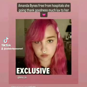 Amanda Bynes released from the hospital bravo for her 👏4/12/23