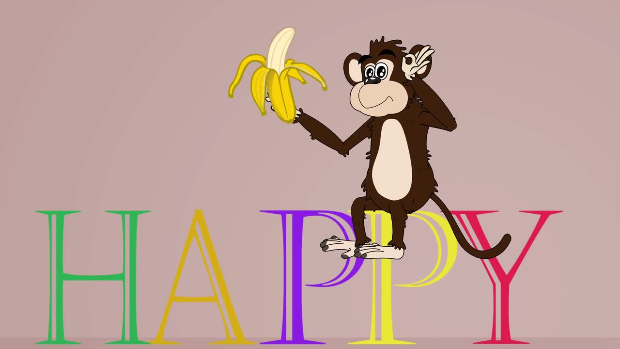 Monkey be happy