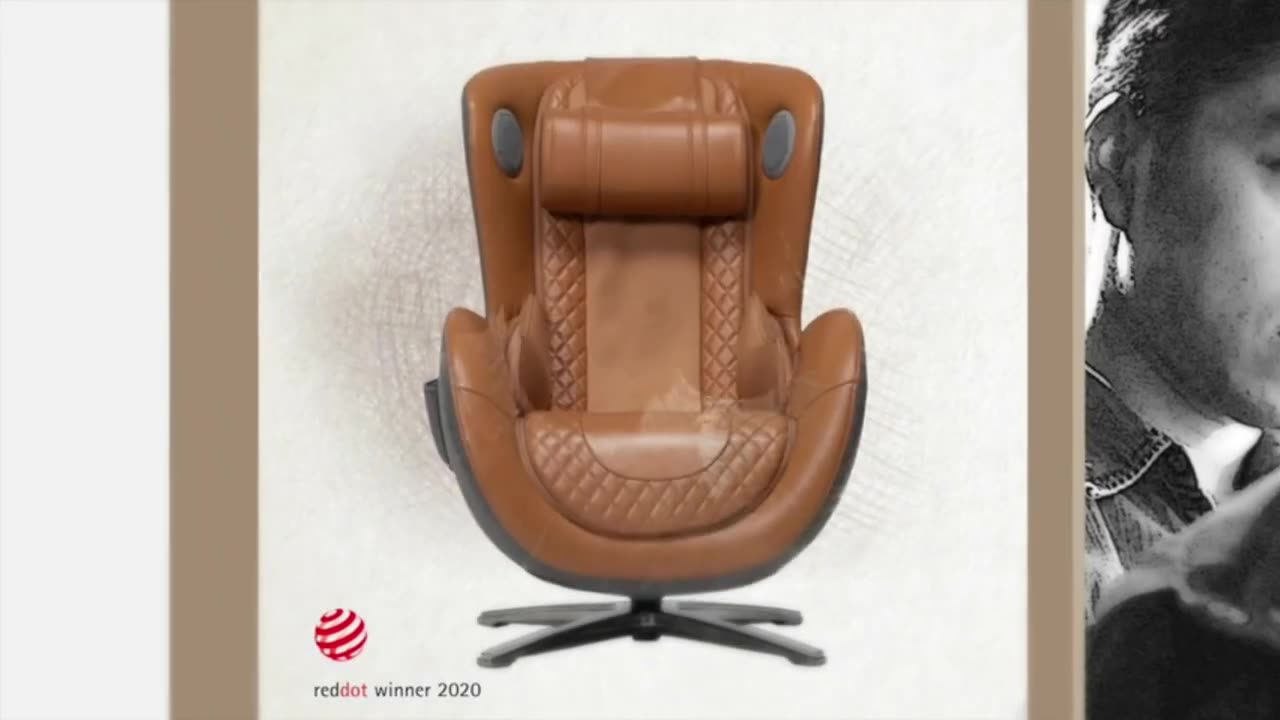 NOUHAUS Heated Classic Massage Chair Full Body and Spot Massaging Recliner