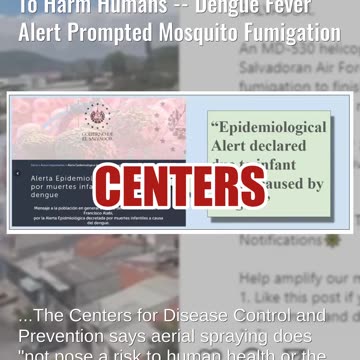 Fact Check: Video Does NOT Show Helicopter Spraying Over El Salvador To Harm Humans