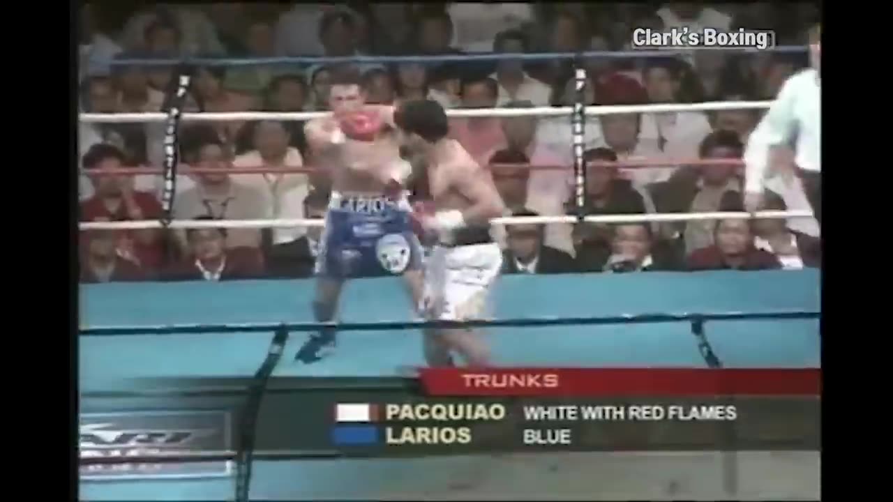 'Mano-A-Mano' Manny Pacquiao vs Oscar Larios Highlights. WBC International super featherweight title