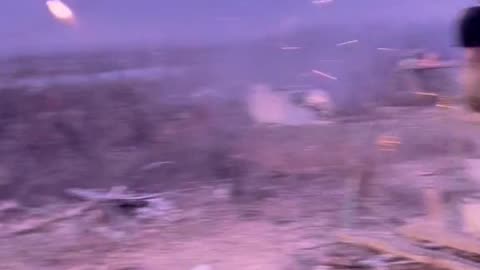 Ukrainian Soldier Firing a Javelin(Archive)
