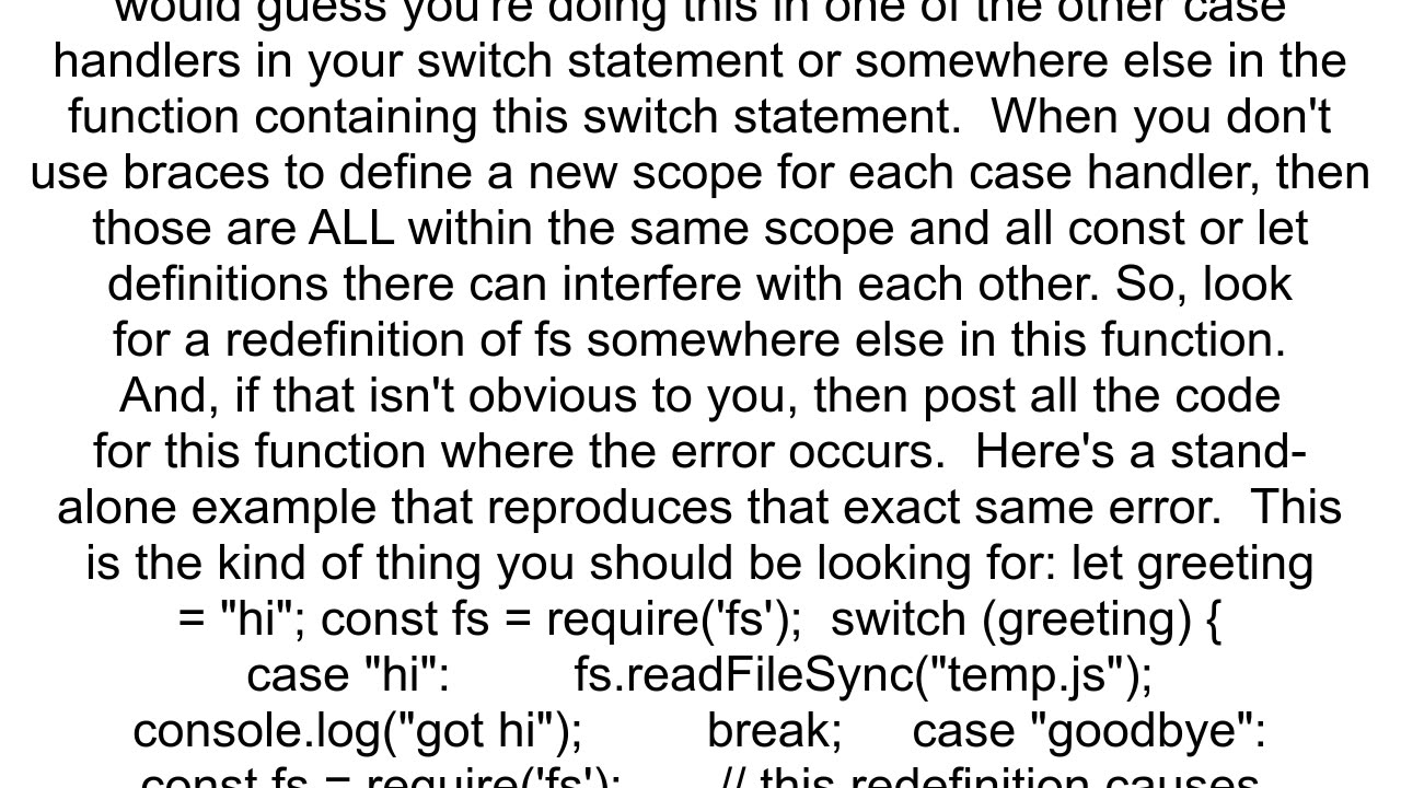 ReferenceError Cannot access 39fs39 before initialization