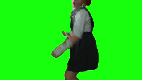 Matilda Dance "Little Bit Naughty" TikTok | Green Screen