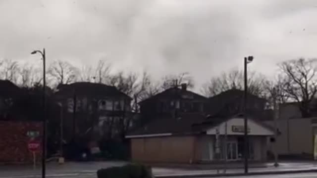 Tornado downtown Hopkinsville, Kentucky Jan 1 2022