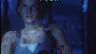 Tyrant Nemesis going down with his soulmate Jill Valentine 🖤💀 Resident Evil 3