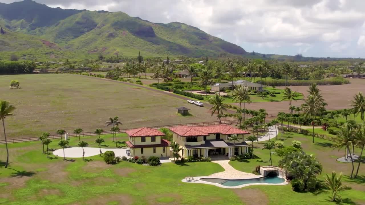 Private Ocean Bluff Estate in Anahola, Hawaii