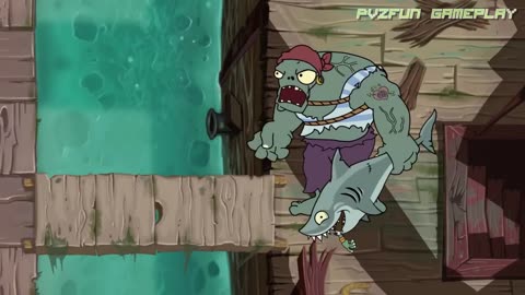 Plants vs Zombies 2 Wall-nut Max level Pow up! vs Gargantuar Pirate