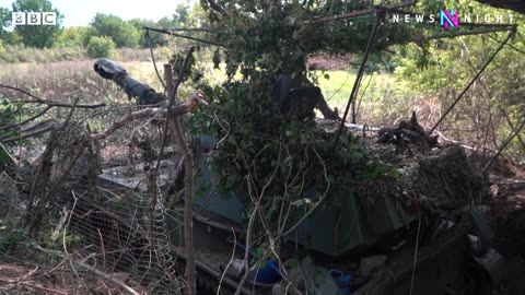 Ukraine frontline: Soldiers strap DIY bombs to commercial drones | BBC Newsnight