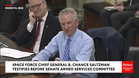 Space Force Chief Gen. B. Chance Saltzman Testifies Before Senate Armed Services Committee