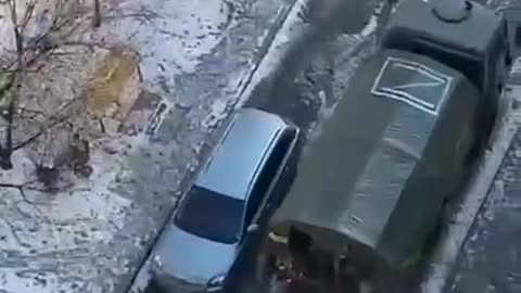 Russian troops deep inside Kharkov