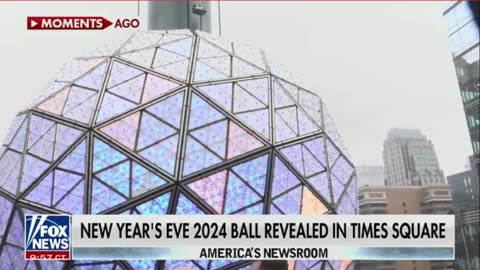 New Year’s Eve 2024 ball revealed in Times Square !