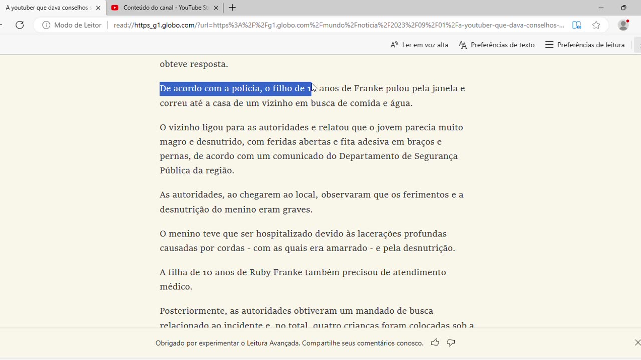 A youtuber que dava conselhos sobre filhos e foi presa por suspeita de abuso infantil