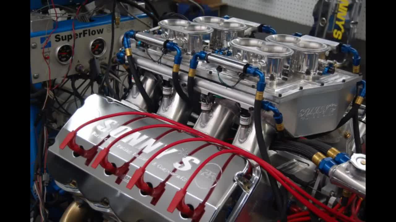 World's First 1000ci Drag Race Engine - SONNY'S RACING