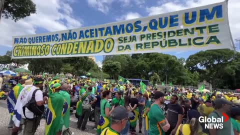 Supporters of Brazil’s Bolsonaro call on military after election loss, Lula backers celebrate win