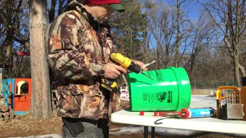 DIY Chicken Waterer