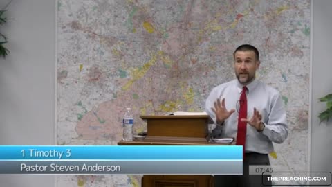 1 Timothy 3 | Church | Pastor Steven Anderson | 07/05/2023 Wednesday PM | Mega Conference