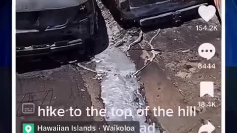 Maui aluminum melted.