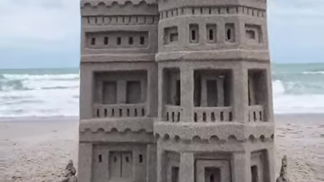 Beautiful Sand Tower building skills