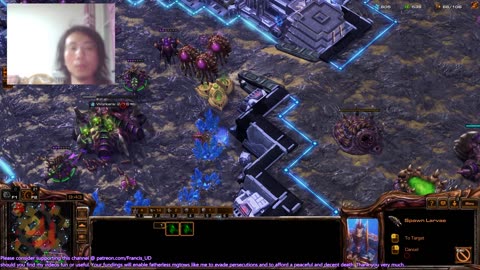 starcraft2 zvp crushed a gold protoss that sneaked in some dark templars on neohumanity