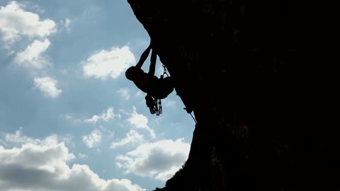 rock climbing