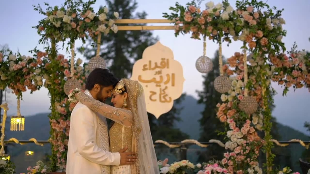 A NEW BEGINNING ♥️ | Iqra & Areeb Nikkah Highlights | Fashion Film By Sistrology