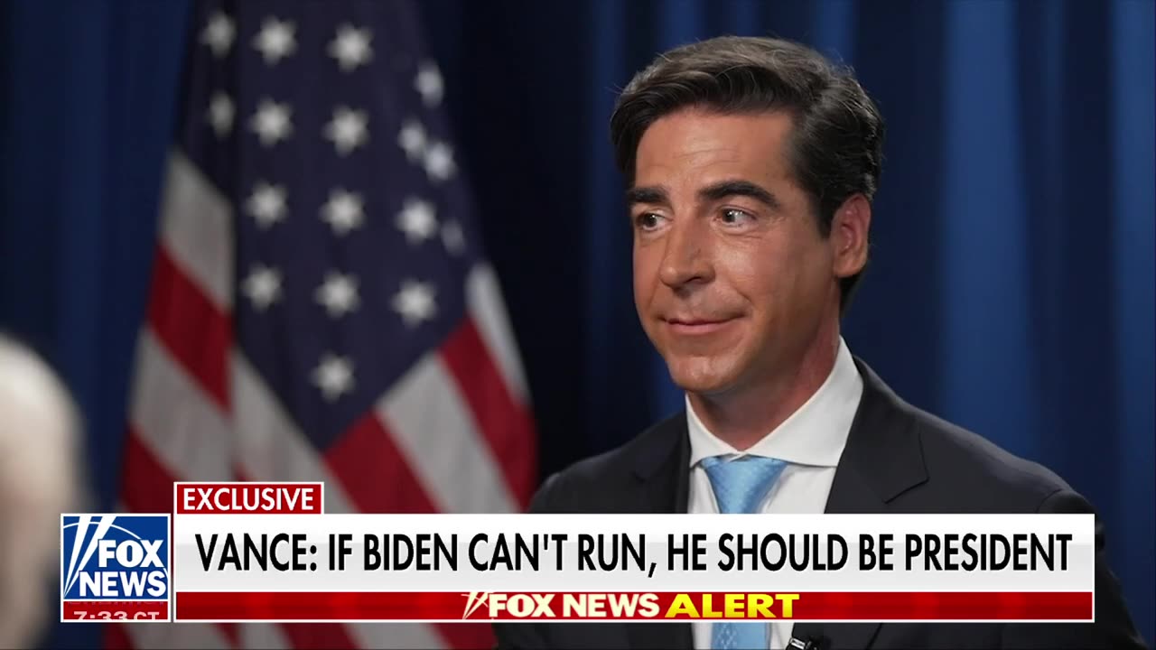 JD Vance: If Biden can't run for president, he can't serve as president