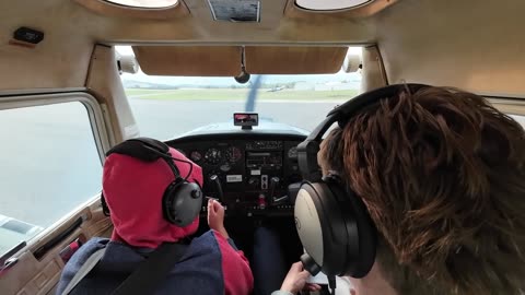Pre-flight checks & Take off.