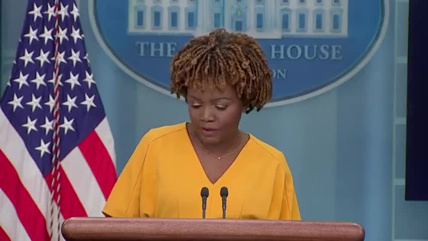 KJP's REVEALING answer when asked if Biden involved in Hunter's biz dealings