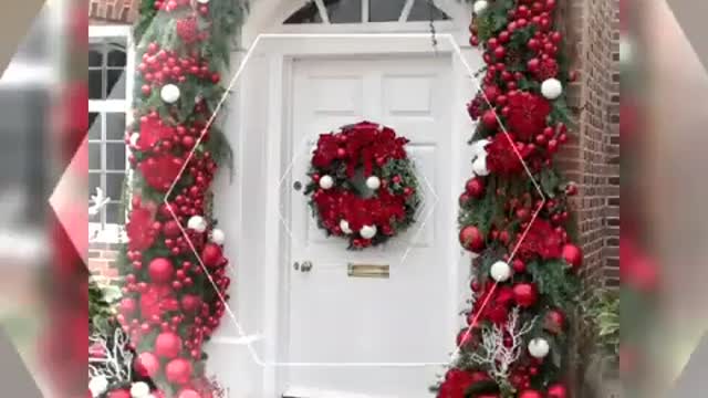 Diy 50+ Latest Christmas door decoration ideas Unique decoration for Christmas