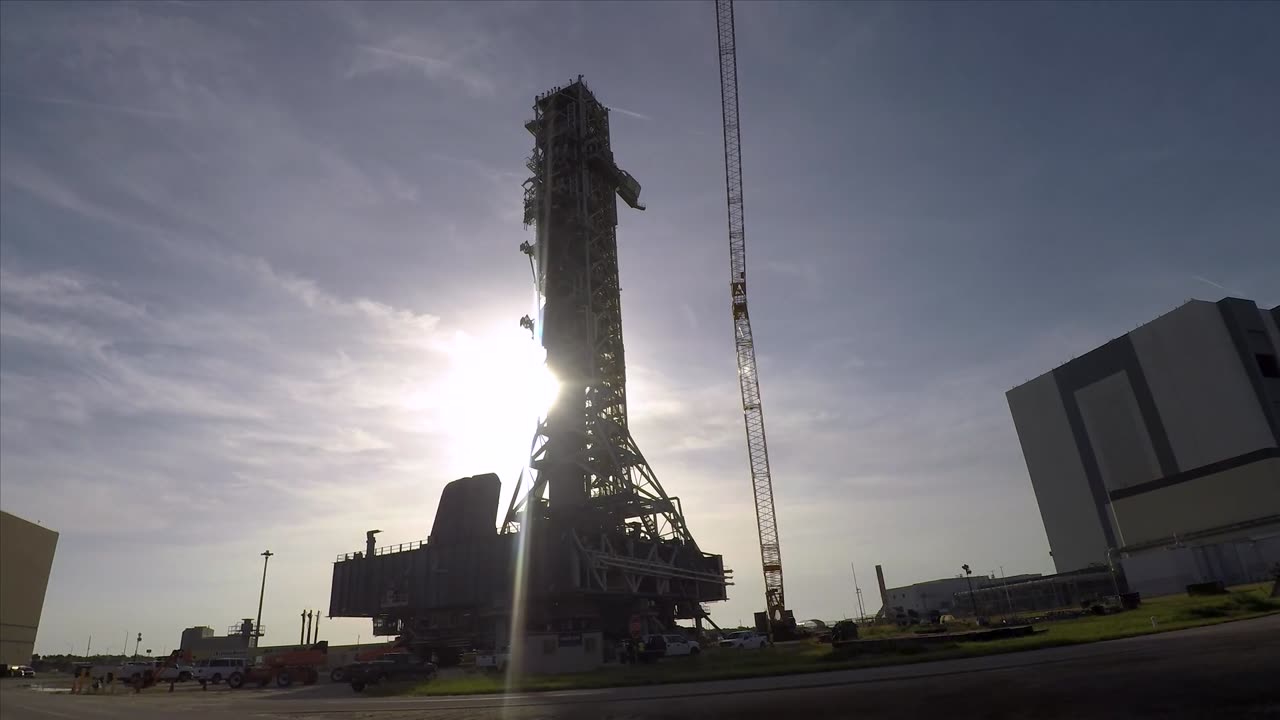 Nasa ML1 Roll To Pad 39B