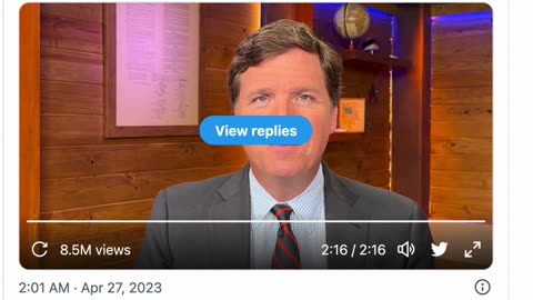 Tucker Carlson is alive