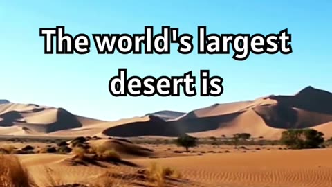 Unveiling the World's Largest Desert- Antarctica - A Frozen Desert Mystery 🌐❄️