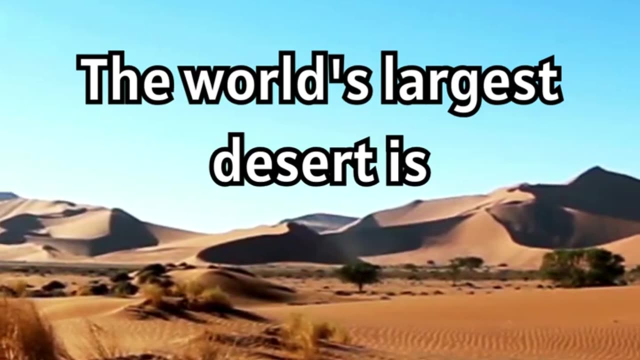 Unveiling the World's Largest Desert- Antarctica - A Frozen Desert Mystery 🌐❄️