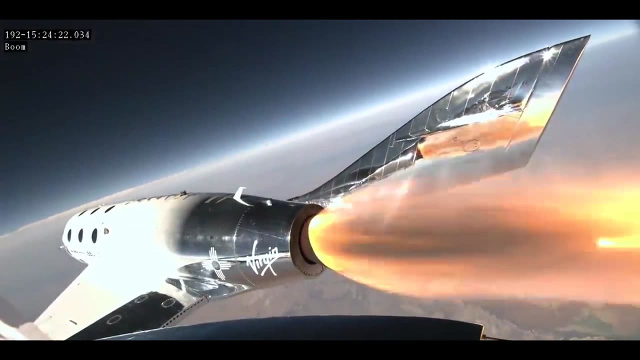 Virgin Galactic - Suborbital Spaceflight Next To Space Tourists