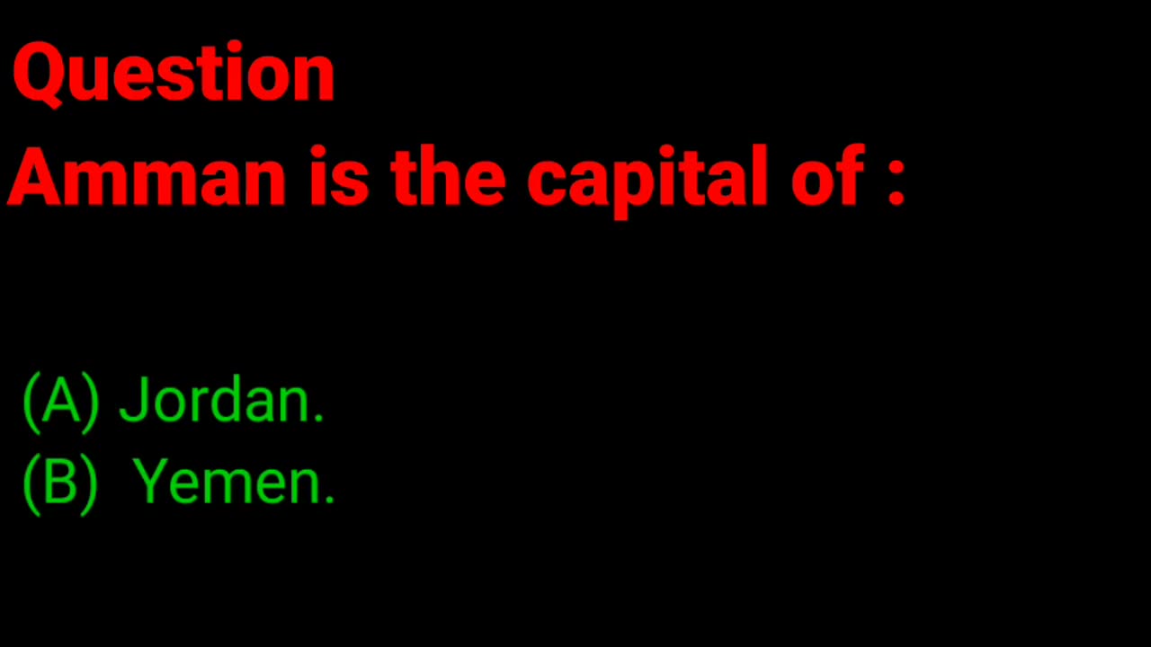 Quiz Today about the capital info