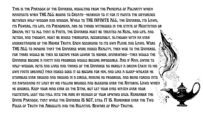 THE KYBALION - A Study Guide For Hermetic Philosophy - Full esoteric audiobook w/ Text + Images