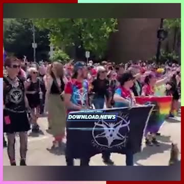 The Satanic LGBT Cult Marches With Actual Satanists